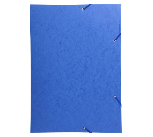 Chemise à élastique 3 rabats carte lustrée 600gm2 - A3