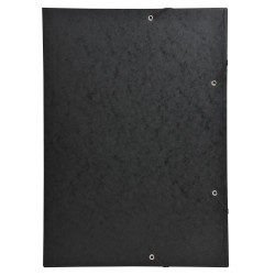 Chemise à élastique 3 rabats carte lustrée 600gm2 - A3