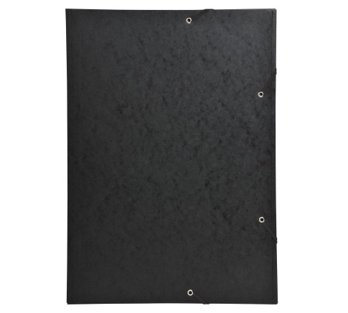 Chemise à élastique 3 rabats carte lustrée 600gm2 - A3