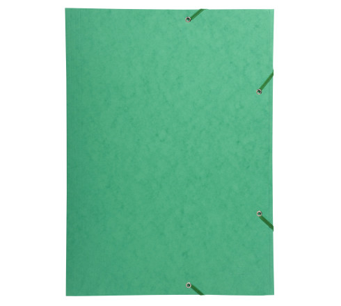 Chemise à élastique 3 rabats carte lustrée 600gm2 - A3