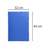 Chemise à élastique 3 rabats carte lustrée 600gm2 - A3