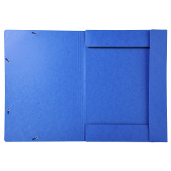 Chemise à élastique 3 rabats carte lustrée 600gm2 - A3