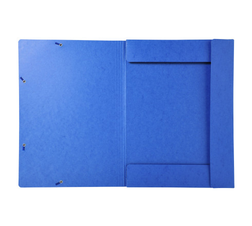 Chemise à élastique 3 rabats carte lustrée 600gm2 - A3