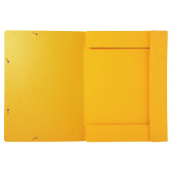 Chemise à élastique 3 rabats carte lustrée 600gm2 - A3