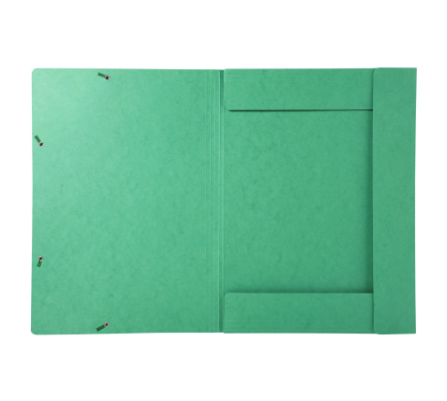 Chemise à élastique 3 rabats carte lustrée 600gm2 - A3