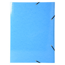 Chemise à élastiques Maxi capacity carte lustrée pelliculée 600gm2 - Iderama - A3