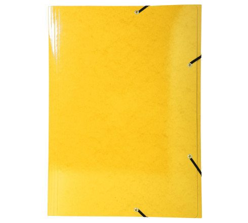 Chemise à élastiques Maxi capacity carte lustrée pelliculée 600gm2 - Iderama - A3