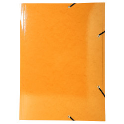 Chemise à élastiques Maxi capacity carte lustrée pelliculée 600gm2 - Iderama - A3