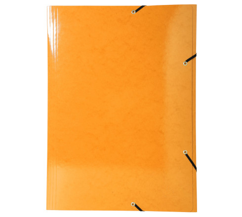 Chemise à élastiques Maxi capacity carte lustrée pelliculée 600gm2 - Iderama - A3