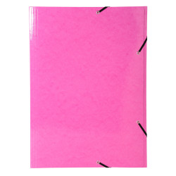 Chemise à élastiques Maxi capacity carte lustrée pelliculée 600gm2 - Iderama - A3