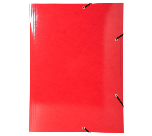 Chemise à élastiques Maxi capacity carte lustrée pelliculée 600gm2 - Iderama - A3