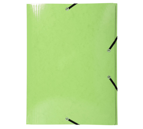 Chemise à élastiques Maxi capacity carte lustrée pelliculée 600gm2 - Iderama - A3