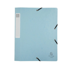 Boite de classement Cartobox livrée à plat Dos 40mm carte lustrée Aquarel - A4