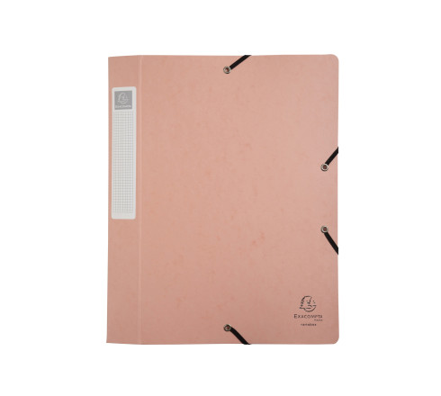 Boite de classement Cartobox livrée à plat Dos 40mm carte lustrée Aquarel - A4