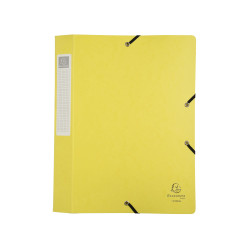 Boite de classement Cartobox livrée à plat Dos 40mm carte lustrée Aquarel - A4