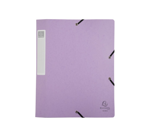 Boite de classement Cartobox livrée à plat Dos 40mm carte lustrée Aquarel - A4