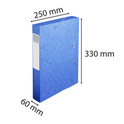 Boite de classement Cartobox Dos 60mm Carte lustrée - A4