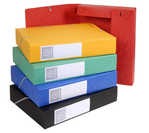 Boite de classement Cartobox Dos 60mm Carte lustrée - A4