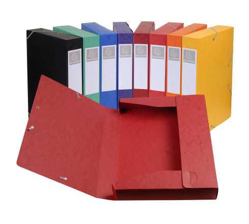 Boite de classement Cartobox Dos 60mm Carte lustrée - A4