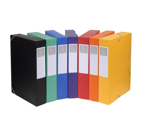 Boite de classement Cartobox Dos 60mm Carte lustrée - A4