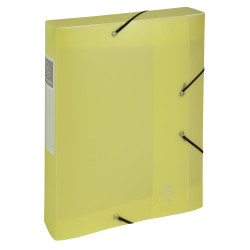 Boite de classement Cartobox livrée à plat Dos 60mm Polypropylène Chromaline pastel - A4