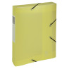 Boite de classement Cartobox livrée à plat Dos 60mm Polypropylène Chromaline pastel - A4