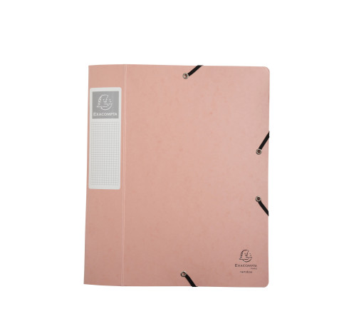 Boite de classement Cartobox livrée à plat Dos 60mm carte lustrée Aquarel - A4