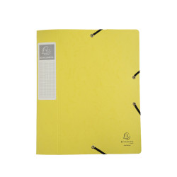 Boite de classement Cartobox livrée à plat Dos 60mm carte lustrée Aquarel - A4