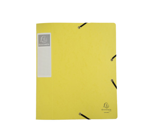 Boite de classement Cartobox livrée à plat Dos 60mm carte lustrée Aquarel - A4