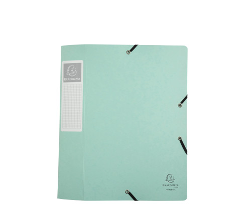 Boite de classement Cartobox livrée à plat Dos 60mm carte lustrée Aquarel - A4