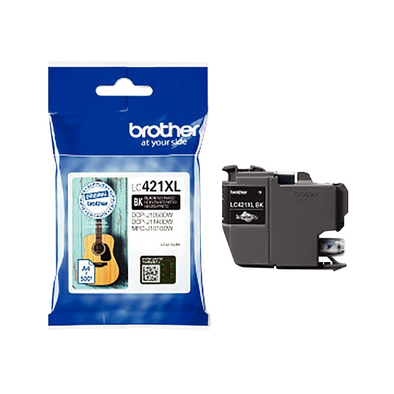 Brother GUITARE cartouche jet d'encre noire haute capacité authentique