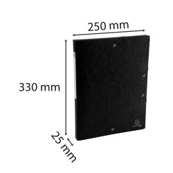 Boite de classement Exabox Dos 25mm Carte lustrée Scotten - A4