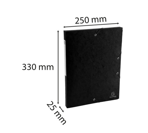 Boite de classement Exabox Dos 25mm Carte lustrée Scotten - A4