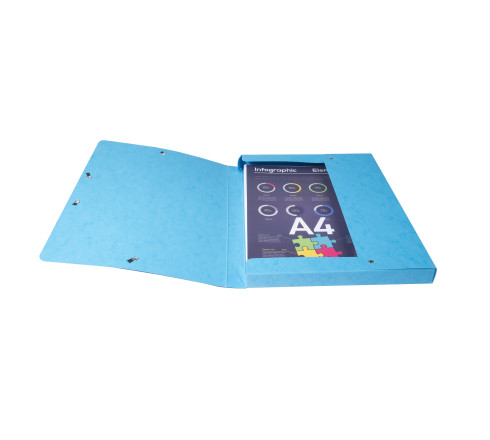 Boite de classement Exabox Dos 25mm Carte lustrée - A4