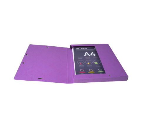 Boite de classement Exabox Dos 25mm Carte lustrée - A4