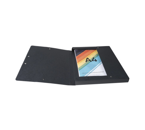 Boite de classement Exabox Dos 25mm Carte lustrée - A4