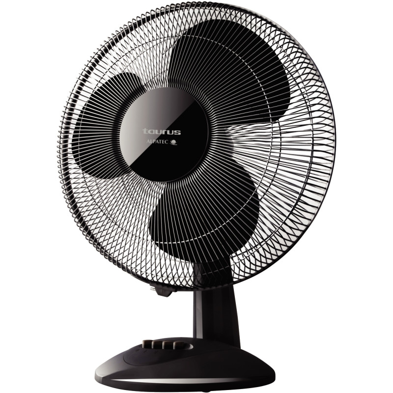 Ventilateur de table noir diamètre 40cm 45W