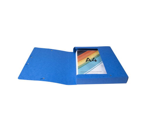 Boite de classement Exabox Dos 40mm Carte lustrée - A4