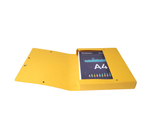 Boite de classement Exabox Dos 40mm Carte lustrée - A4