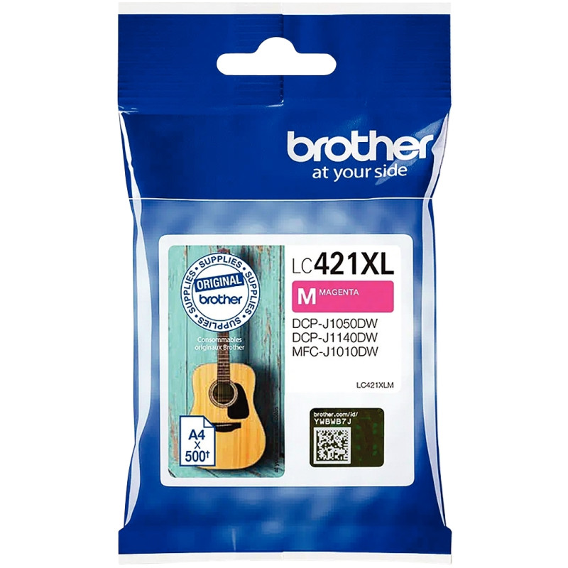 Brother GUITARE cartouche jet d'encre magenta haute capacité authentiq