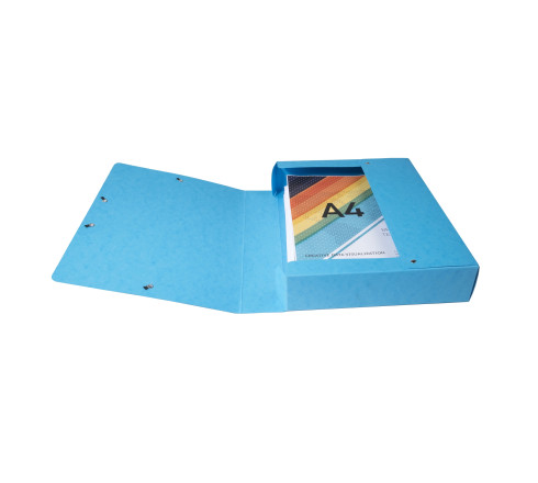 Boite de classement Exabox Dos 60mm Carte lustrée - A4