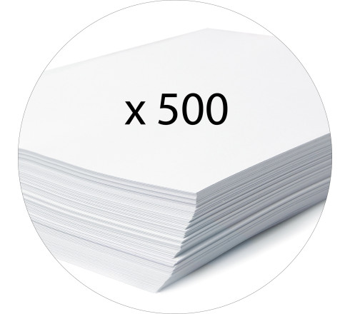 Boite de classement Exabox Dos 60mm Carte lustrée - A4