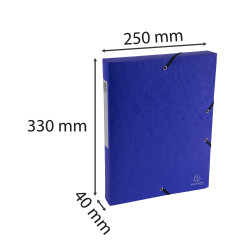 Boite de classement Exabox Dos 40mm Carte lustrée Scotten - A4