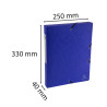 Boite de classement Exabox Dos 40mm Carte lustrée Scotten - A4