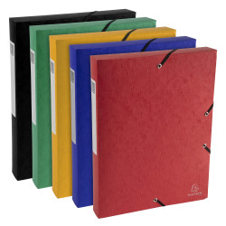 Boite de classement Exabox Dos 40mm Carte lustrée Scotten - A4