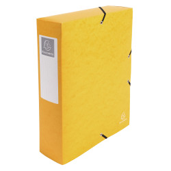 Boite de classement Exabox Dos 80mm Carte lustrée - A4