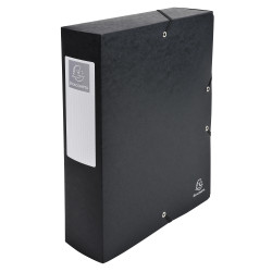 Boite de classement Exabox Dos 80mm Carte lustrée - A4