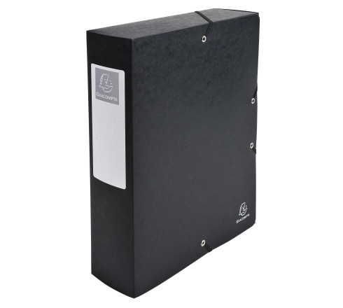 Boite de classement Exabox Dos 80mm Carte lustrée - A4