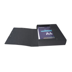 Boite de classement Exabox Dos 60mm Carte lustrée Scotten - A4