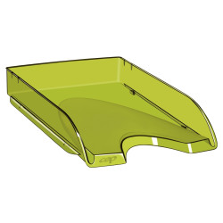 Corbeille à courrier HAPPY verte